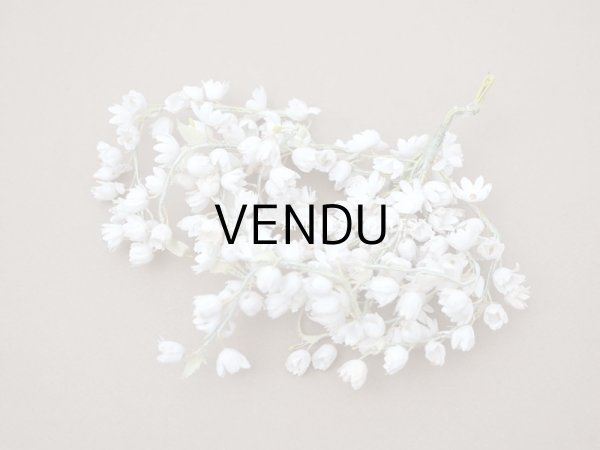 画像3: アンティーク 鈴蘭の布花 ヘッドドレス (3)