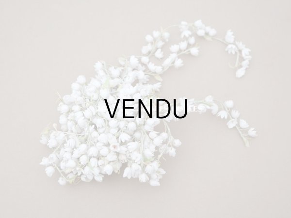 画像7: アンティーク 鈴蘭の布花 ヘッドドレス (7)