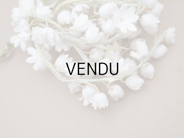 画像5: アンティーク 鈴蘭の布花 ヘッドドレス (5)