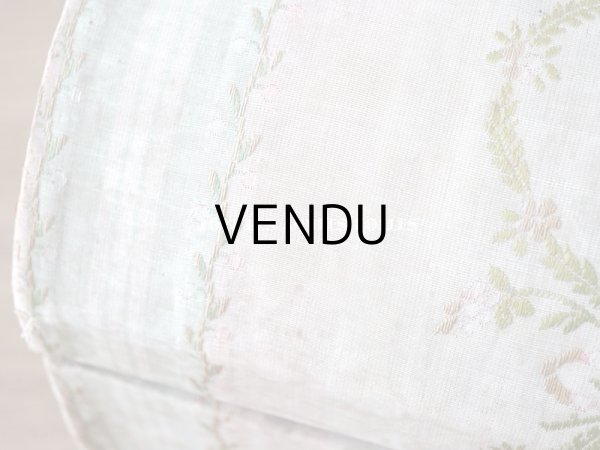 画像12: 18世紀 アンティーク 大きなコフレ　花模様のシルク地 (12)