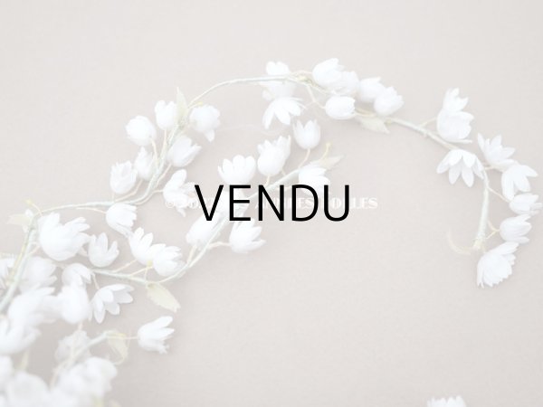 画像8: アンティーク 鈴蘭の布花 ヘッドドレス (8)