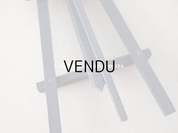 画像5: アンティーク 木製 ミニチュア キャンバススタンド (5)