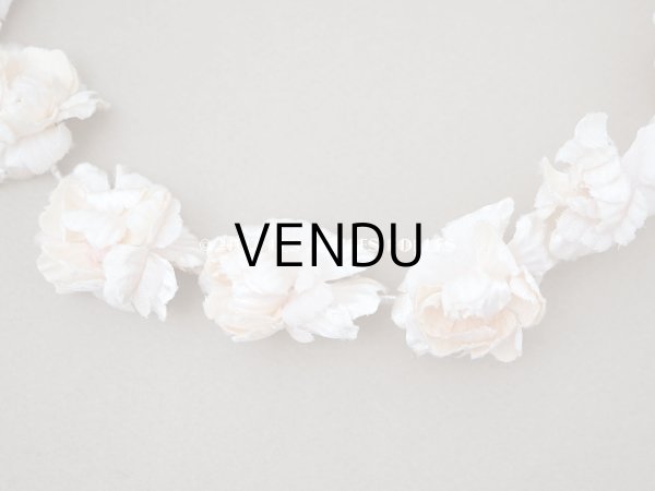 画像5: アンティーク パウダーピンクの花冠 ティアラ　ヴェールガール (5)