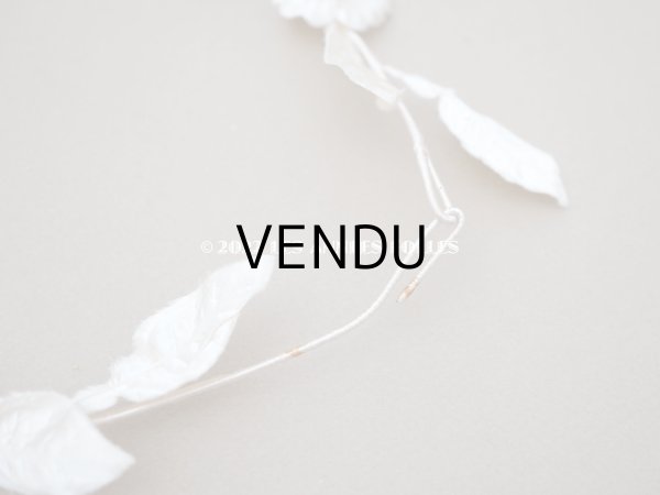 画像8: アンティーク パウダーピンクの花冠 ティアラ　ヴェールガール (8)