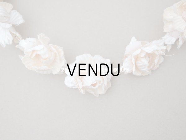 画像6: アンティーク パウダーピンクの花冠 ティアラ　ヴェールガール (6)