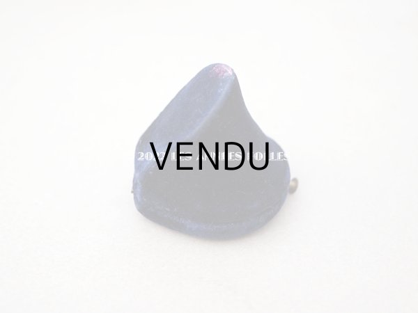 画像6: 【クリスマスセール2022対象外】19世紀 アンティーク リングボックス ナイトブルーのベルベット ジュエリーボックス  (6)