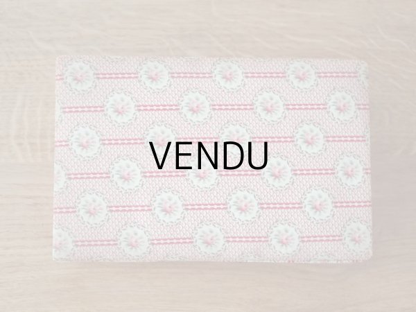 画像16: 【セール対象外】【クーポン対象外】アンティーク カルトナージュチェスト  薔薇模様 (16)