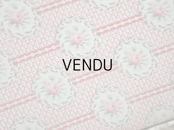 画像11: 【セール対象外】【クーポン対象外】アンティーク カルトナージュチェスト  薔薇模様 (11)