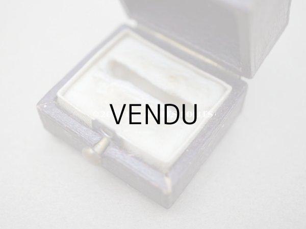 画像6: 【クリスマスセール2022対象外】19世紀 アンティーク 小さなリングボックス　ブラウン ジュエリーボックス (6)