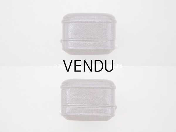 画像9: 【クリスマスセール2022対象外】アンティーク 本革製 王冠＆イニシャルの型押し　 ジュエリーボックス　ブラウン (9)