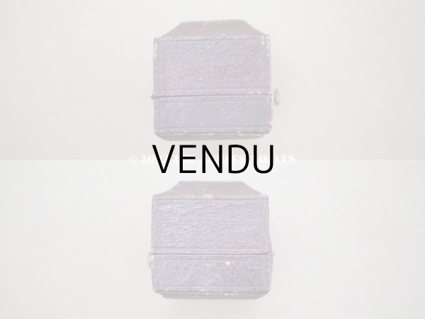 画像8: 【クリスマスセール2022対象外】19世紀 アンティーク 小さなリングボックス　ブラウン ジュエリーボックス (8)