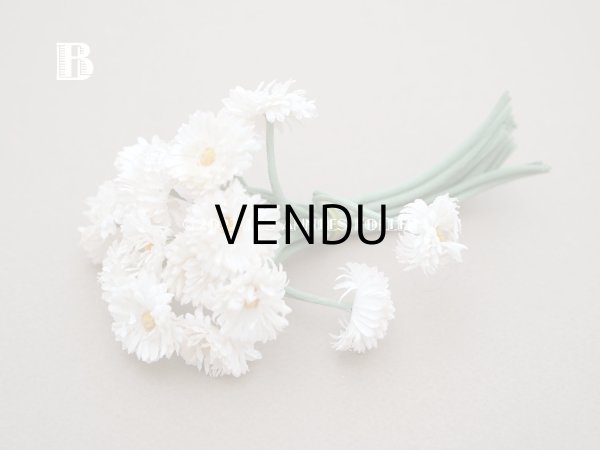 画像5: 【クリスマスセール2022対象外】アンティーク  デイジーの布花  (5)