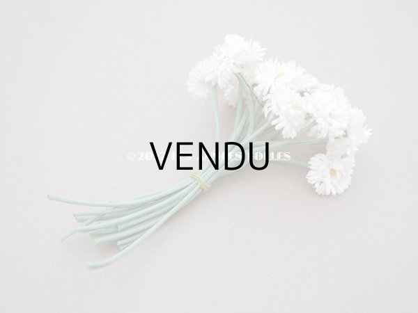 画像3: 【クリスマスセール2022対象外】アンティーク  デイジーの布花  (3)