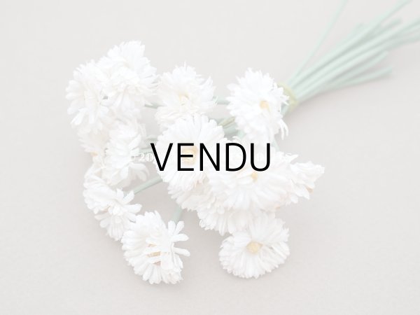 画像4: 【クリスマスセール2022対象外】アンティーク  デイジーの布花  (4)