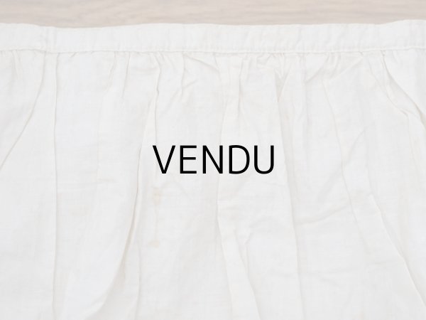 画像9: 1900年代 アンティーク  ドレスの裾  4段のヴァランシエンヌレース  (9)