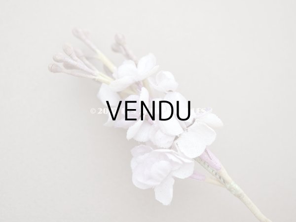 画像3: 【クリスマスセール2022対象外】アンティーク 薔薇＆菫&ライラックの布花  (3)