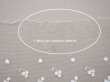 画像5: 【クリスマスセール2022対象外】アンティーク 花刺繍の幅広レース  92cm 幅11.5〜15cm (5)