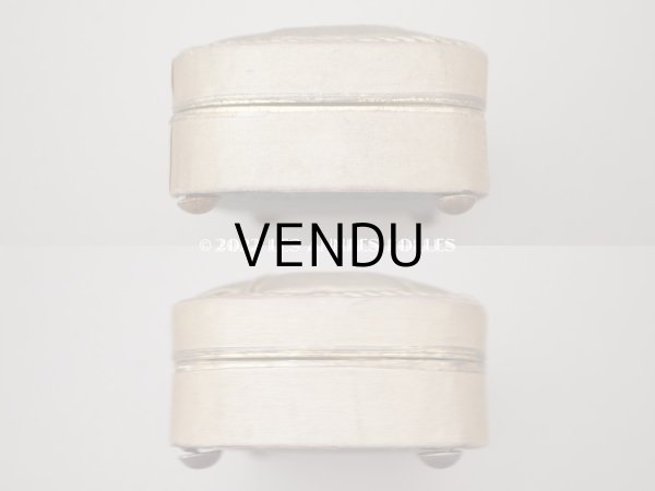 画像6: 19世紀末 アンティーク シルク製 チョコレートのお菓子箱 ゴールド (6)