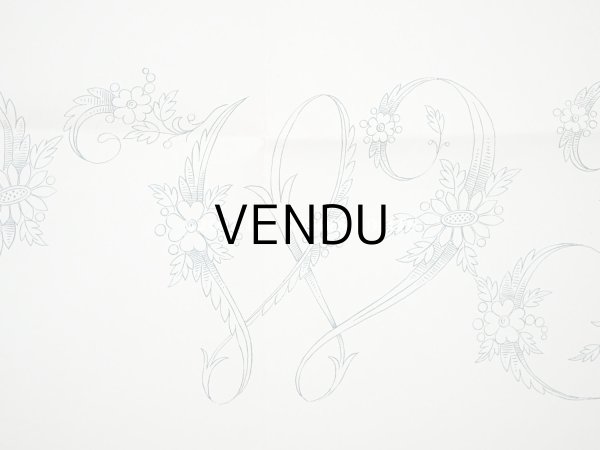 画像8: 19世紀末 アンティーク 大きな刺繍図案 65×50cm - JOURNAL DES DEMOISELLES - (8)