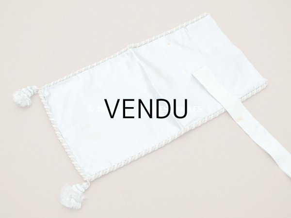 画像7: 1900年頃 アンティーク 【 ショコラ・フランソワ・ マルキ 】　のお菓子袋  シルク製 - CHOCOLAT FRANCOIS MARQUIS PARIS - (7)