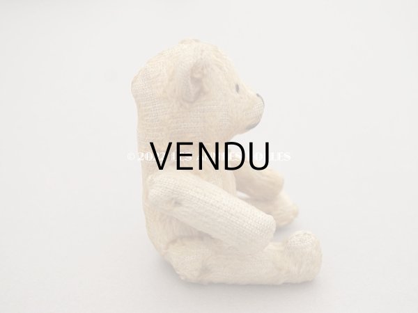 画像3: アンティーク とても小さなベア グラスアイ　ベージュ (3)