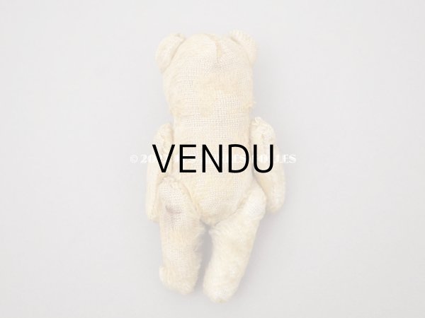 画像8: アンティーク とても小さなベア グラスアイ　ベージュ (8)