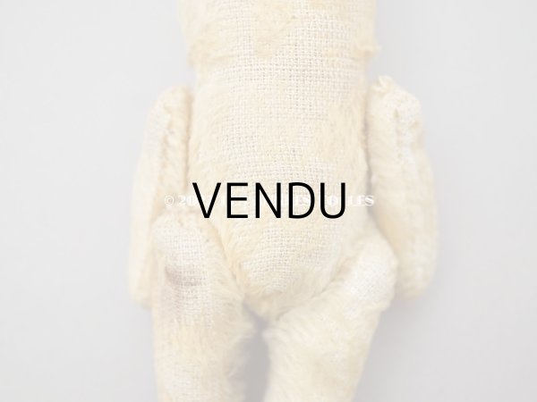 画像9: アンティーク とても小さなベア グラスアイ　ベージュ (9)