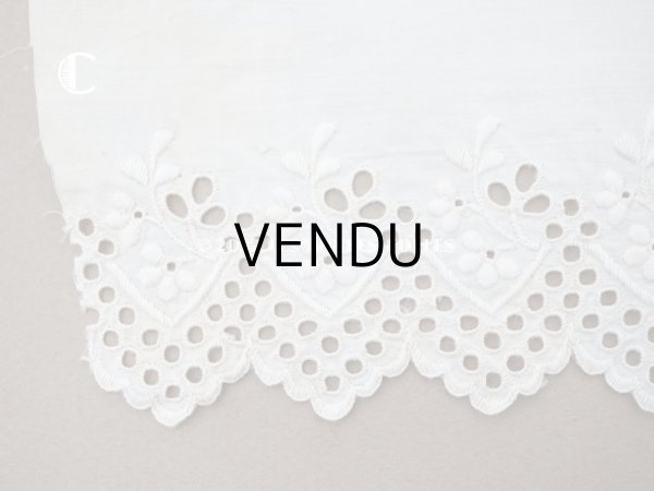 画像4: アンティーク カットワークレース　手刺繍 (4)