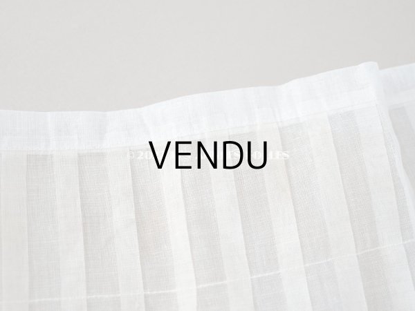 画像7: 1900年代 アンティーク 幅広 ドレスの裾  プリーツ入り レース付き 幅18cm　 エクリュ (7)