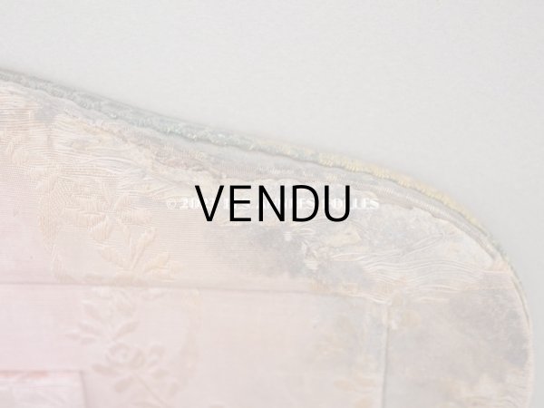 画像7: アンティーク リボン刺繍のフォトフレーム 　リボン＆薔薇のガーランド ダブルフレーム (7)