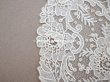 画像8: アンティーク ポワンドローズ  結婚式のハンカチ イニシャル刺繍入り 【ポワン・ド・ローズ】　【ポワン・ド・ガーズ】  (8)