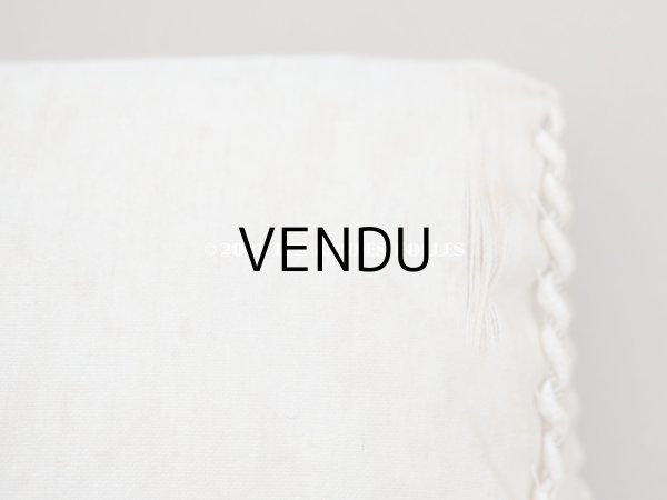 画像5: アンティーク シルク製 小さなハンキーケース 菫&シルクリボン ハンカチ用ポシェット  (5)