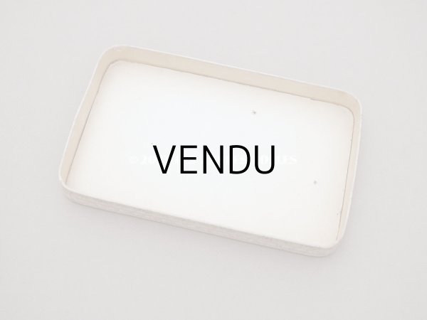 画像7: アンティーク カルトナージュボックス  紫の薔薇のガーランド - AU BON MARCHE - (7)