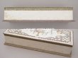 画像8: アンティーク ローズパニエ柄 リボン刺繍のグローブボックス　カルトナージュボックス　 (8)