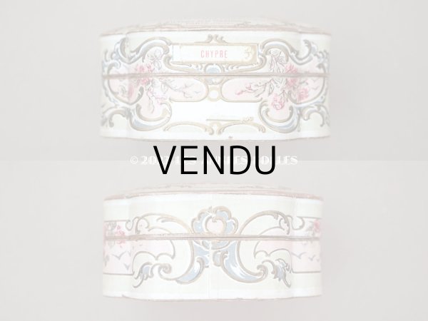 画像4: アンティーク パウダーボックス REINE DE CHYPRE - L.LEGRAND PARIS - (4)