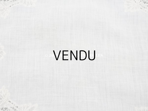 画像6: アンティーク ポワンドローズ & デュシェス 結婚式のハンカチ　【ポワン・ド・ローズ】【ポワン・ド・ガーズ】 (6)