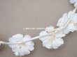 画像4: アンティーク 薔薇の布花のティアラ 花冠 初聖体 (4)