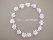 画像3: アンティーク 薔薇の布花のティアラ 花冠 初聖体 (3)
