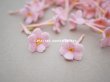 画像3: アンティーク 布花材料  ベルベットの花びらのセット 51ピースのセット ピンク　17mm (3)