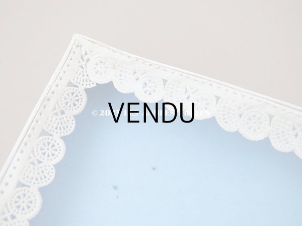 画像7: アンティーク プレザントワール 硝子の蓋のショーケース 初聖体の腕章入れ (7)