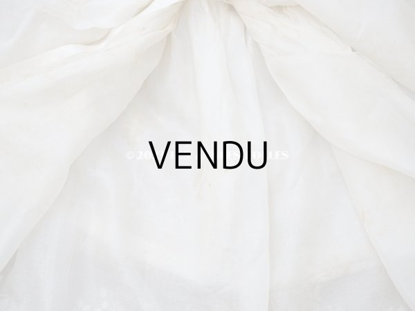 画像17: 1900年代 アンティーク 小さな女の子用 レース＆シルク製ケープ　着丈56cm (17)