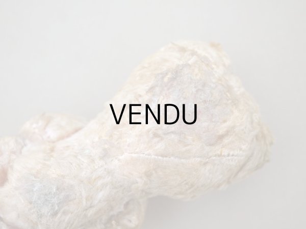 画像10: アンティーク 水色の耳 とても小さなピンクのベア グラスアイ  (10)