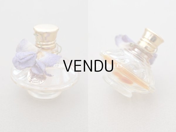 画像2: アンティーク 菫の小さなパフュームボックス＆ボトル  ESSENCE VIOLETTES DE TOULOUSE - BERDOUES FRANCE - (2)