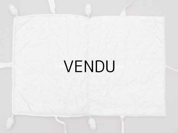 画像11: 19世紀 新品同様 アンティーク 箱入り　シルク製 ハンキーケース ハンドペイント ハンカチ用ポシェット  (11)