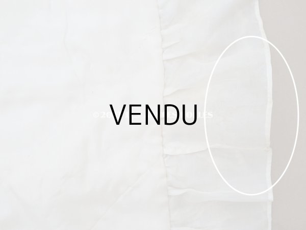 画像14: アンティーク ベビー用 ベッドカバー パウダーピンク＆エクリュ  54.5×77.5cm (14)