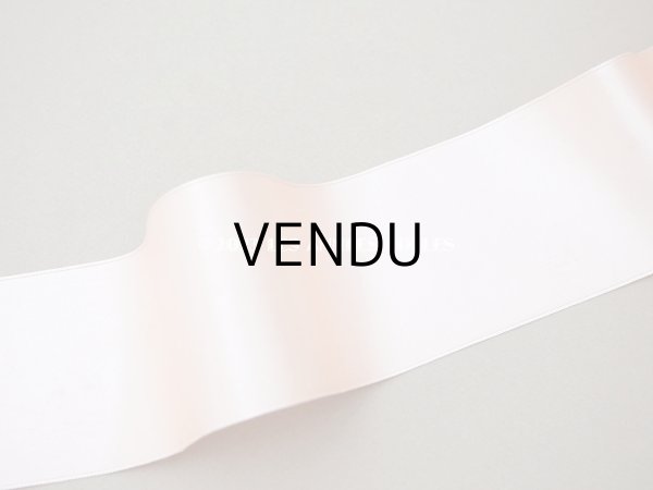 画像5: アンティーク ボンマルシェ百貨店 シルクサテンのリボン 3m ローズピンク ROSE 2   - AU BON MARCHE - (5)