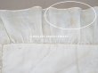 画像13: アンティーク ベビー用 ベッドカバー パウダーピンク＆エクリュ  54.5×77.5cm (13)