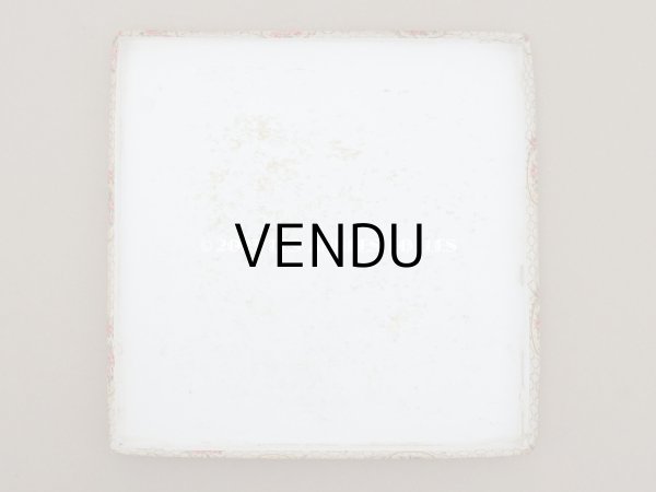 画像9: アンティーク ピンクの薔薇のメダイヨンのハンキーケース　リボン付　カルトナージュボックス (9)