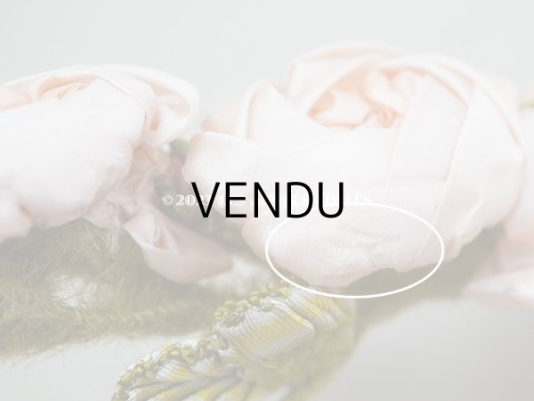 画像17: 【セール対象外】未使用 1910年代 アンティーク 大きな薔薇のロココモチーフのガーランド 　オートクチュールのドレスの装飾 107cm (17)