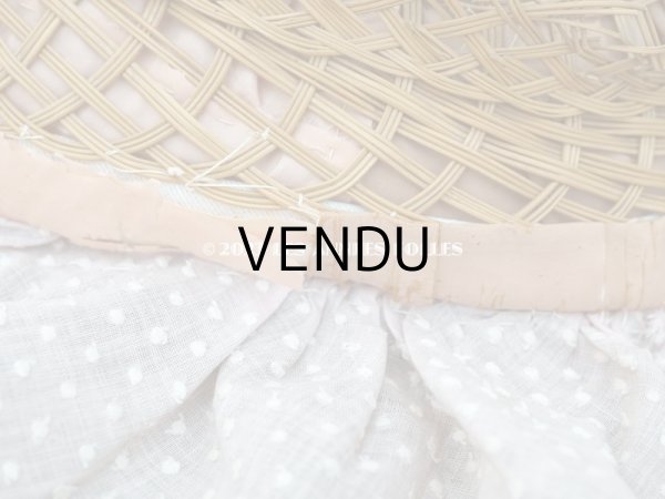 画像8: 1900年頃　アンティーク 手芸用パニエ 　 (8)